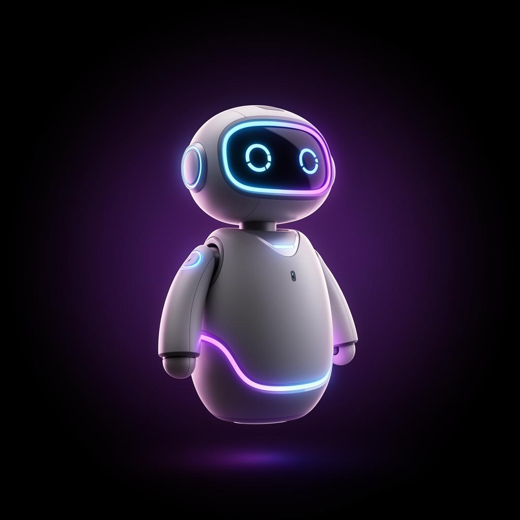 Mentora AI robot product render