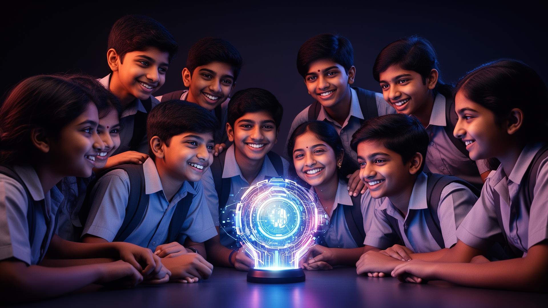 Students from diverse backgrounds learning with Mentora AI